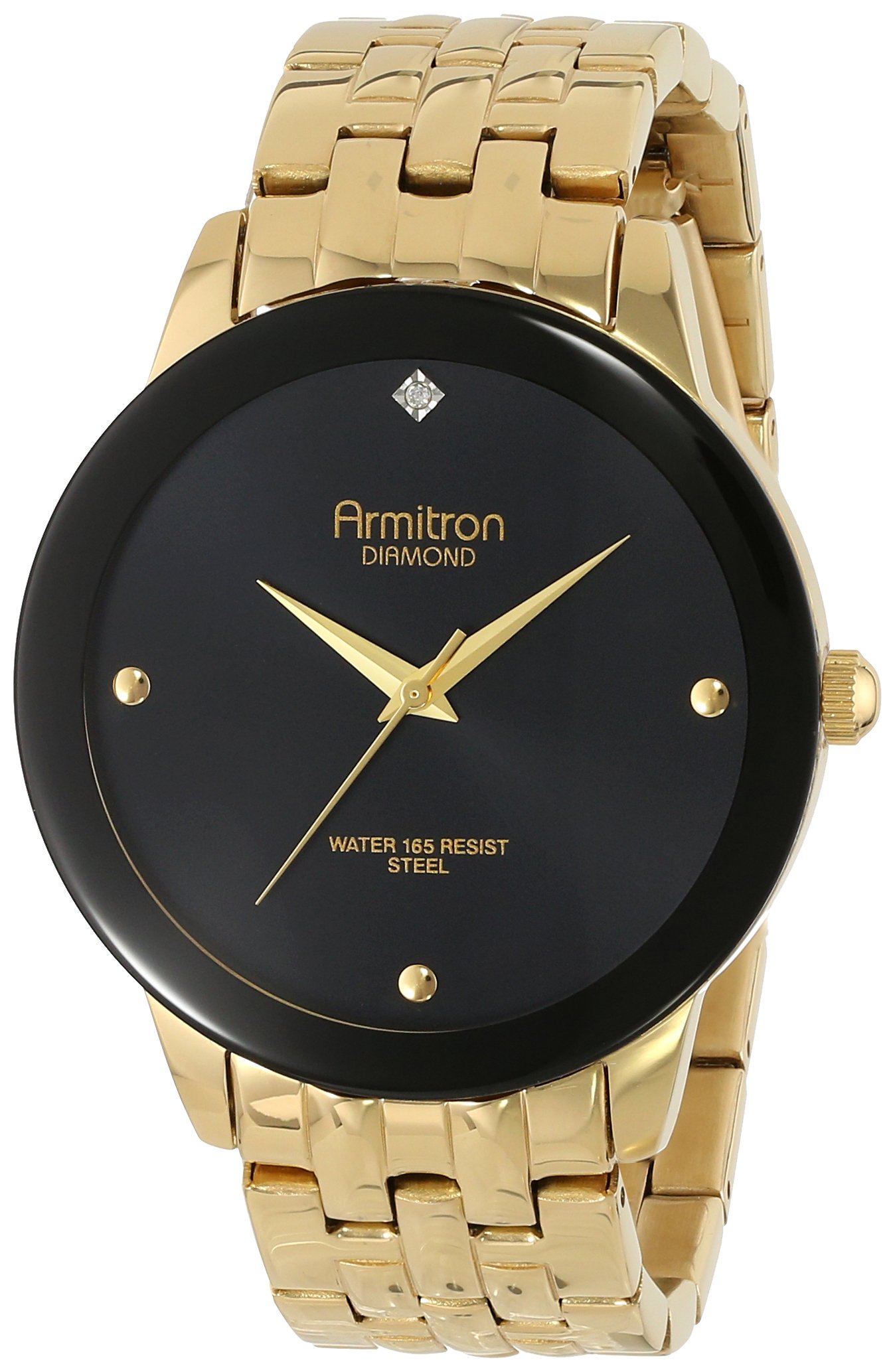 Armitron Men's 20/4952 Diamond Dial Bracelet Watch