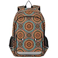 ALAZA Vintage Tribal Geometric Backpack Bookbag Laptop Notebook Bag Casual Travel Daypack for Women Men Fits15.6 Laptop