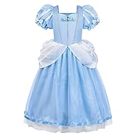 ReliBeauty Princess Costume for Girls Halloween Fairy Fancy Dress for Role Play