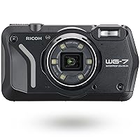 Ricoh WG-7 Waterproof Digital Camera (Black)