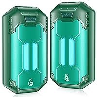 AI Hand Warmers Rechargeable 2 Pack, 6000mAh Electric Hand Warmers with 3 Heat Settings 20Hrs Long Lasting Portable Pocket Heater for Outdoor Camping, Hunting, Golf, Winter Gifts