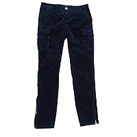 Ralph Lauren Velvet Cargo Pants Girls Black (7)