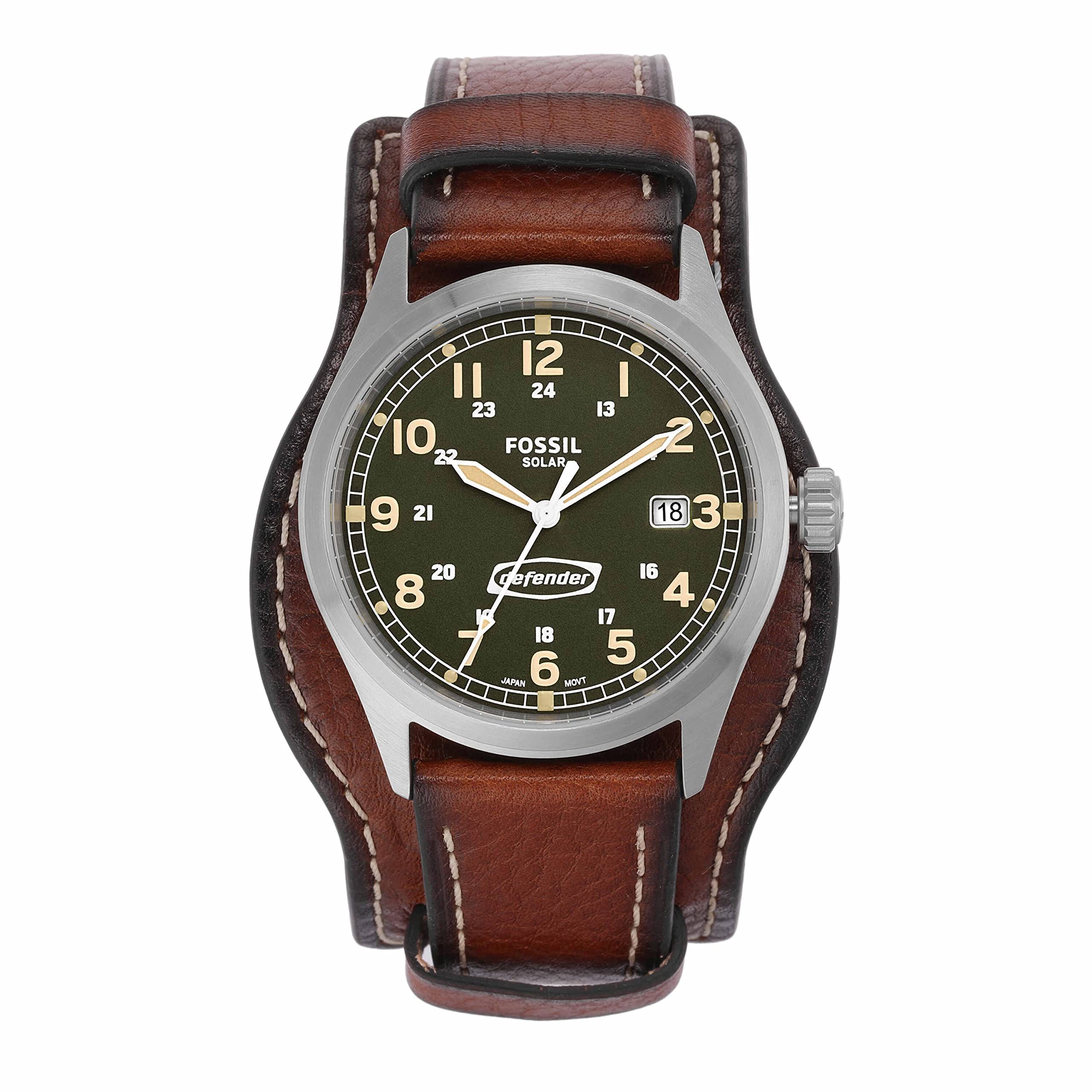 Buy Fossil FS5974 Men's Watch Defender Brown, Braun | Fado168