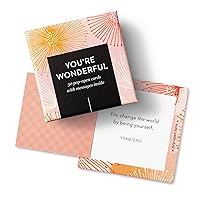 Compendium ThoughtFulls Pop-Open Cards — You’re Wonderful — 30 Pop-Open Cards, Each with a Different Inspiring Message Inside