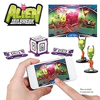 WowWee W0160 AppGear Alien Jail Break Edition Mobile Application Game for Apple or Android Devices - Retail Packaging - Grey