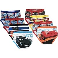 Licensed Boys Underwear - Mickey Mouse Blaze Cars Paw Patrol Marvel Toy Story 8-Pack Toddler/Little Kid/Big Kid Size Briefs