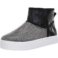 Skechers Double Up Shiny Dancer High Womens 849BLK 8.5 Medium