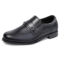 HOMEHOT Boys Dress Shoes Oxford Slip on Loafers(Toddler/littile Kids/Big Kids)