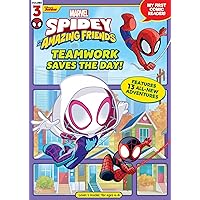 Spidey and His Amazing Friends: Teamwork Saves the Day!: My First Comic Reader! (Spidey and His Amazing Friends, My First Comic Reader!, 3) Spidey and His Amazing Friends: Teamwork Saves the Day!: My First Comic Reader! (Spidey and His Amazing Friends, My First Comic Reader!, 3) Paperback Kindle
