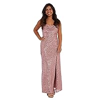 Juniors Shimmer Prom Gown
