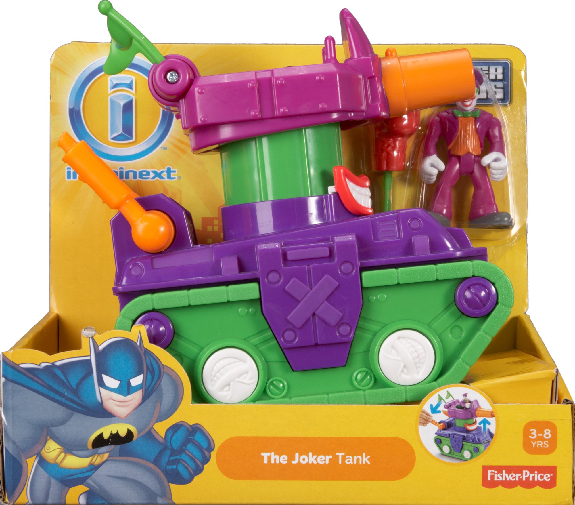 Fisher-Price Imaginext DC Super Friends, Joker Tank