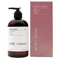 Gentle Body Wash, No. 16, with Pink Grapefruit, Bergamot, and Cardamom, Body Wash for Women and Men, 12 Oz