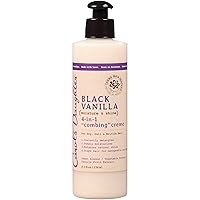 Carol's Daughter Black Vanilla 4-in-1 Combing Creme, Hair Cream For Curly, Wavy or Natural Hair, Hair Detangler for Dry, Dull or Brittle Hair, 8 Fl Oz