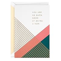 Hallmark Signature Mothers Day Card or Birthday Card for Mom (Good at Being a Mom)
