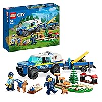 LEGO City Police Dog School 60369 Toy Blocks, Present, Pretend Play, Police, Keisatsu, Boys, Girls, Ages 5 and Up
