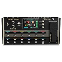 HeadRush Prime - Guitar & Vocal Multi Effects Pedal & Amp Modeling Processor with Amp Cloner, Antares Auto-Tune, WiFi, Touchscreen, Looper & Bluetooth