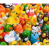 Rhode Island Novelty Assorted Rubber Ducks, Set of 100