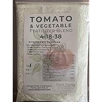 Tomato & Vegetable Blend (4-18-38) with Chelated Micronutrients - 100% Water Soluble -1lb (Makes 200 Gallons) Enriched for Vigorous Growth and Bountiful Harvest