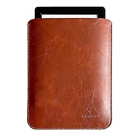 Kindle Leather Case Lightweight Ultra-Thin Protective Kindle Paperwhite Sleeve Kindle Oasis Premium PU Leather Cover 6th to 11th Generation Kobo PU Leather Case (Brown 6.8