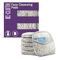 Face Cleansing Pads, 6 Premium Microfiber Makeup Remover, Ideal for removing Makeup, Foundation, Mascara, Lipstick, 100 Wash Promise