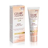Rosa Face Cream Moisturizer for Dry Skin - Nourishing and Protective Formula with Virgin Beeswax (2.54 Fl Oz / 75 ml)