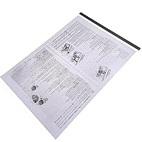 1pc X 0697C001 0697C001AA Carrier Sheet Sheets Compatible with Canon A4 Scanner Scan A3 B4 Odd-Sized Flimsy Wrinkled Folded Torn Fragile Paper Receipt Newspaper Magazine Clipping Crinkled Photo