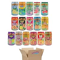 Hawaiian Sun Drinks, All Flavors, 1 Can per Flavor, Total 16 Cans