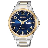 Citizen Quartz Mens Watch, Stainless Steel, Classic, Two-Tone (Model: BF2005-54L)
