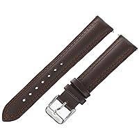 TX41718BN Allstrap 18mm Brown Regular-Length Distressed Leather Watchband