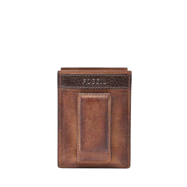 Mua Fossil Men's Leather Minimalist Magnetic Card Case with Money Clip  Front Pocket Wallet trên Amazon Mỹ chính hãng 2023 | Fado