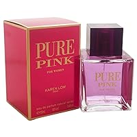 Karen Low Pure Pink Eau De Parfum Spray for Women, 3.4 Ounce Karen Low Pure Pink Eau De Parfum Spray for Women, 3.4 Ounce
