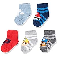 Nickelodeon Baby Paw Patrol 5 Pack Shorty Socks