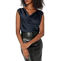 Theory Women's Short Sleeve Cowl Top