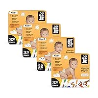 Hello Bello Baby Diapers - Size 2- Safari - 140 Count (4 Packs of 32)