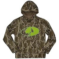 Mossy Oak Boys Camo Hoodie Hunting Clothes Logo