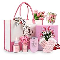 Mothers Day Gifts for Mom from Daughter Son, Mothers Day Gift Box, Best Mom Gift Basket, Mom Birthday Gift Ideas for Women, Mothers Day Thanksgiving Day Birthday Gifts for Mom Grandma Friend