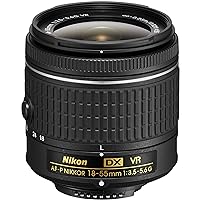 Nikon 18-55mm f/3.5-5.6G VR AF-P DX Zoom-Nikkor Lens - (Renewed)