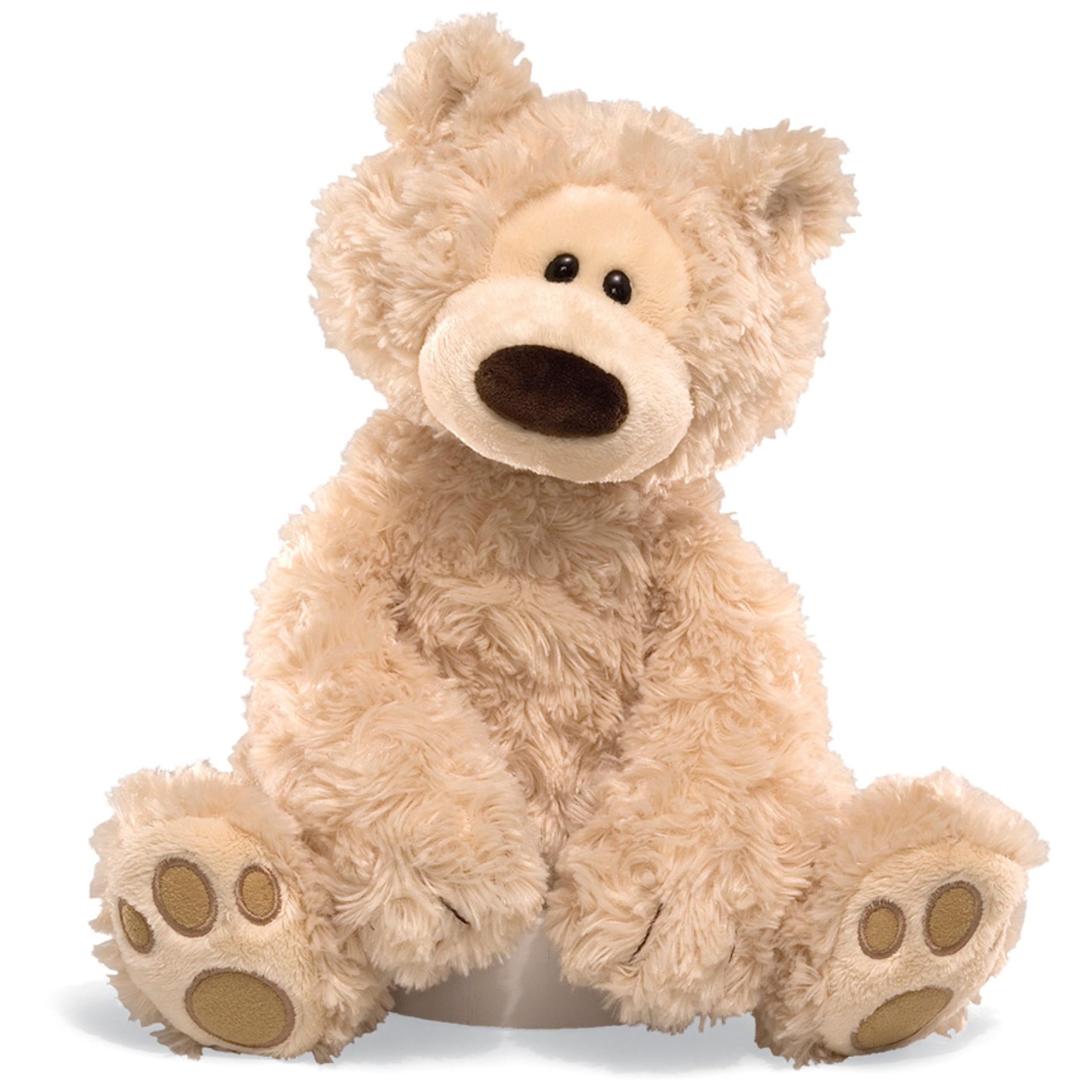 GUND Philbin Classic Teddy Bear, Premium Stuffed Animal for Ages 1 and Up, Beige, 12”