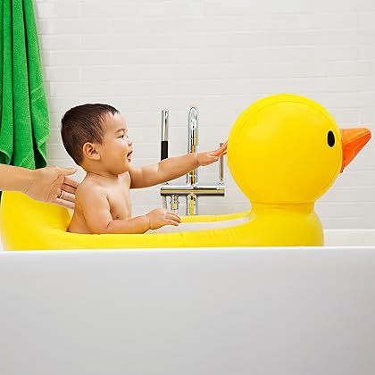 Munchkin® Duck™ Inflatable Baby Bathtub with White Hot® Heat Alert