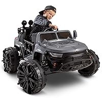 Huffy Bicycle Company Kids Battery-Powered Ride On Car Special Ops w/Lights, Sounds & MP3 Player