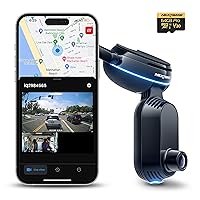 Nextbase iQ 4K Smart HD Dash Cam Pro with 4G/LTE and GPS, 64G Micro SD Card Bundle, 4K Dash Cam with Front & Rear View, 1440p Dash Cam 4K with Smart Sense Parking, Emergency SOS, and Roadwatch AI