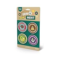 Grin and Merit Bag Clips,Assorted