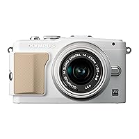 OM SYSTEM OLYMPUS E-PL5 Interchangeable Lens Digital Camera with 14-42mm Lens (White) - International Version (No Warranty)