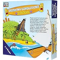 Edupress Learning Well Games Drawing Conclusions—Shipwrecked Game, Blue Levels 3.5-5.0