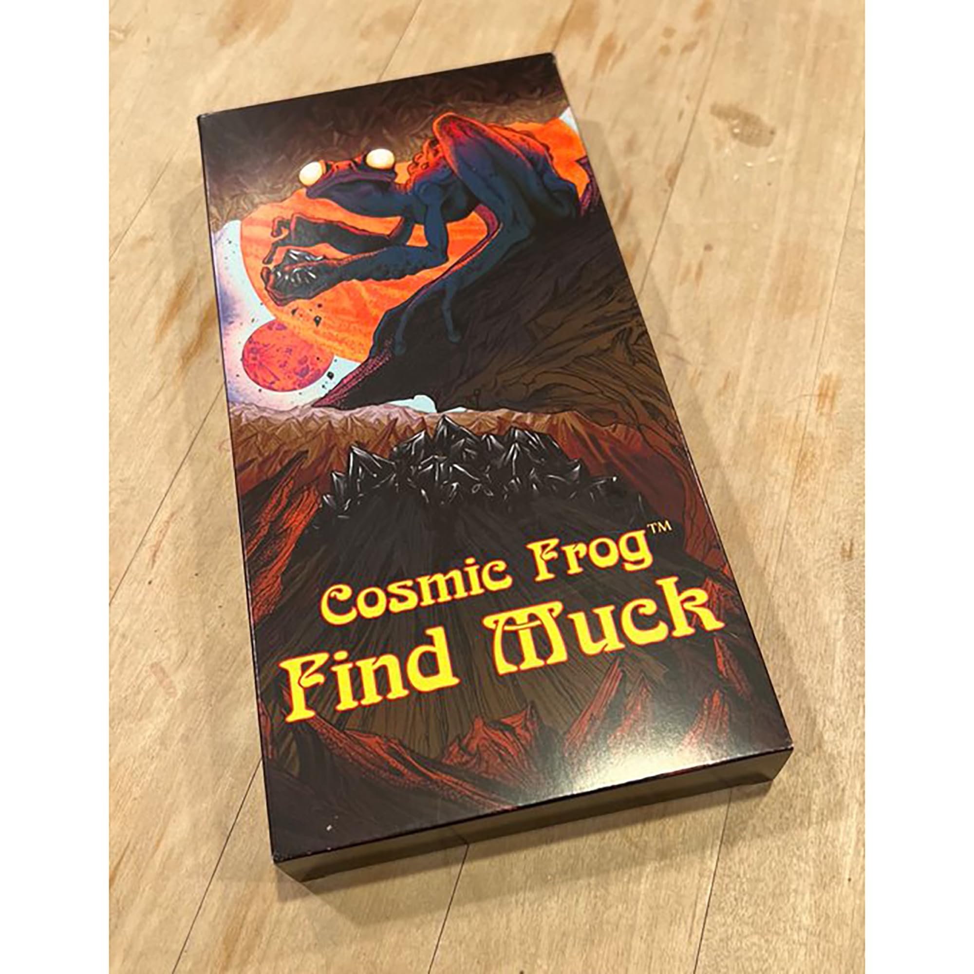 Cosmic Frog: Find Muck Expansion - Devious Weasel Games, Adds Mental Combat, Lands & Chip System, Ages 14+, 2-6 Players