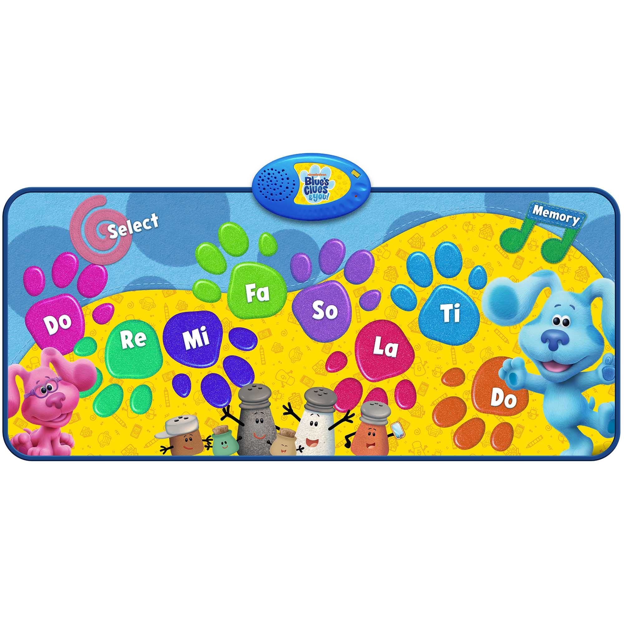 Blue's Clues and You: 8 Note Dance Playmat - Includes 4 Sounds & Memory Game Options, 31