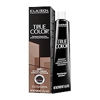 TRUE COLOR Permanent Cream Hair Color for GLOSSING and TONING with 100% Gray Coverage
