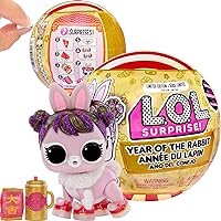 L.O.L. Surprise! Year of The Rabbit Doll Good Luck Bunny- with Collectible Doll, 7 Surprises, Limited Edition Doll, Accessories, Pet, Lunar New Year Theme- Great Gift for Girls Age 4+