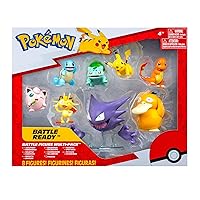 Pokemon Fire and Water Battle Pack - Includes 4.5 inch Flame Action Charizard and 2 Squirtle Action Figures