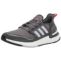 adidas Men's Ultraboost Cold.RDY Running Shoe Grey/Silver Metallic/Solar Red